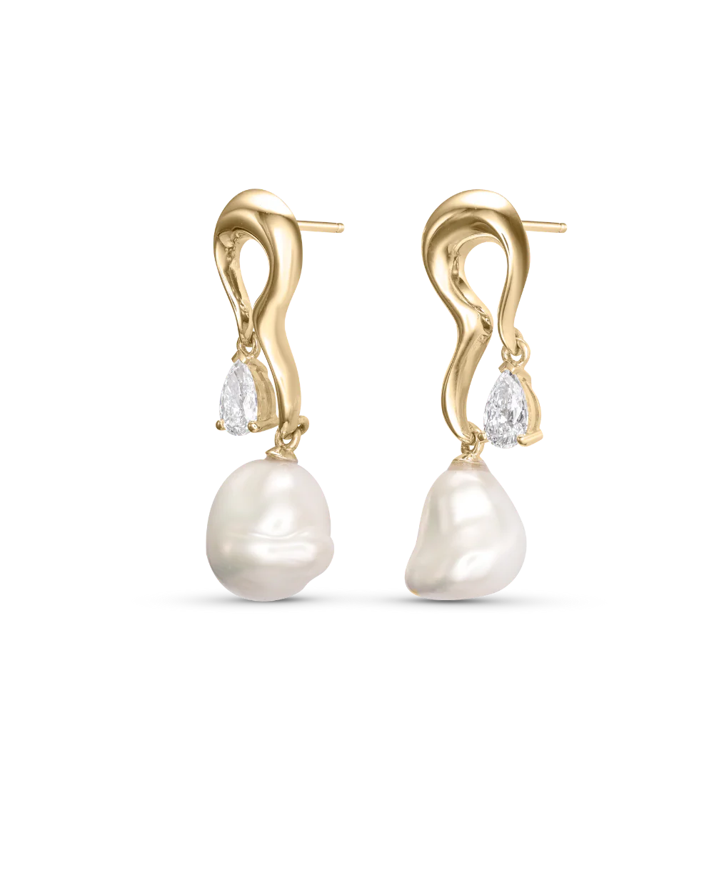 Adele Sculptural Earrings - Image 8