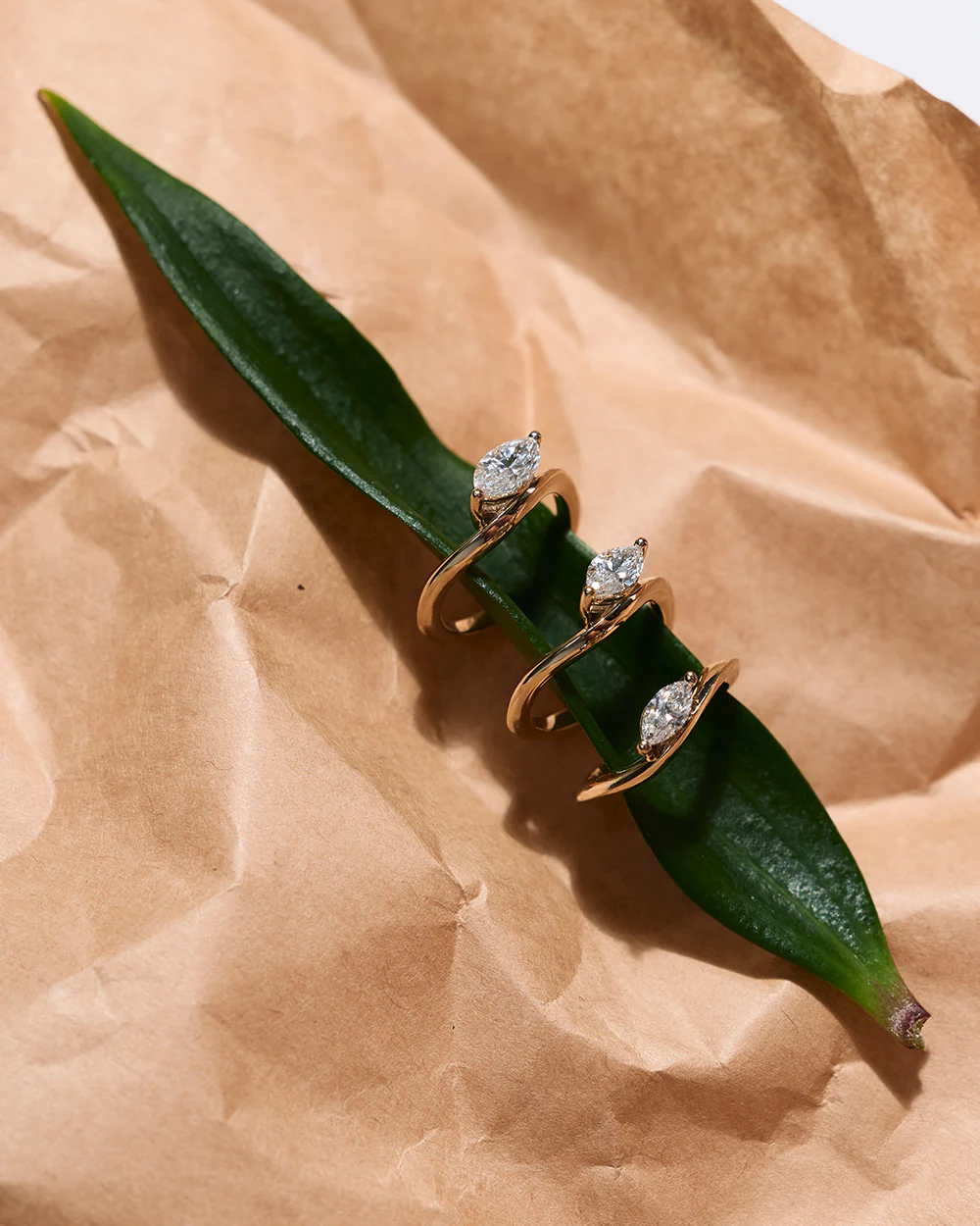 Astra Marquise Pinky Ring - Image 3