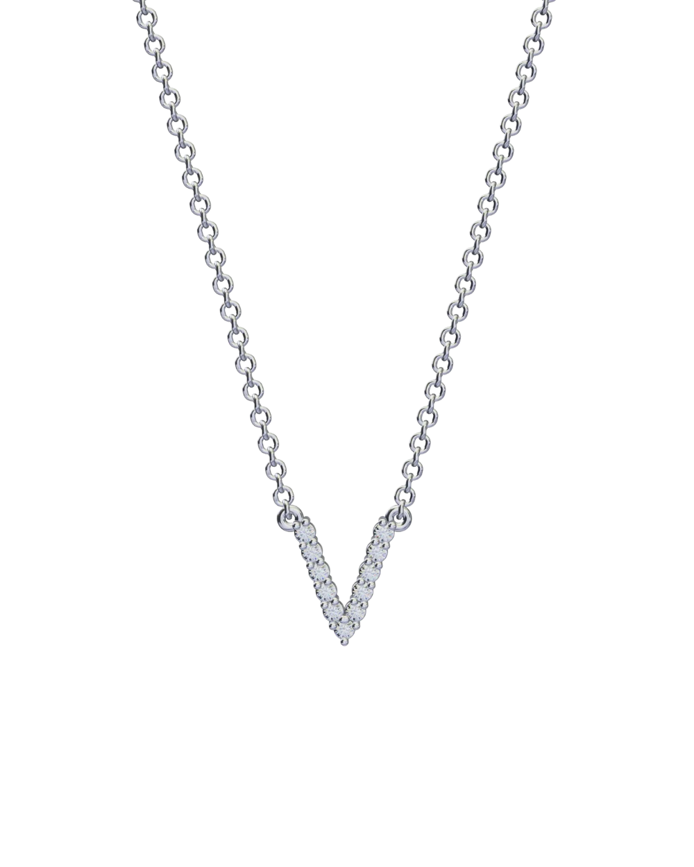 Diamond Initial Necklace - Image 61