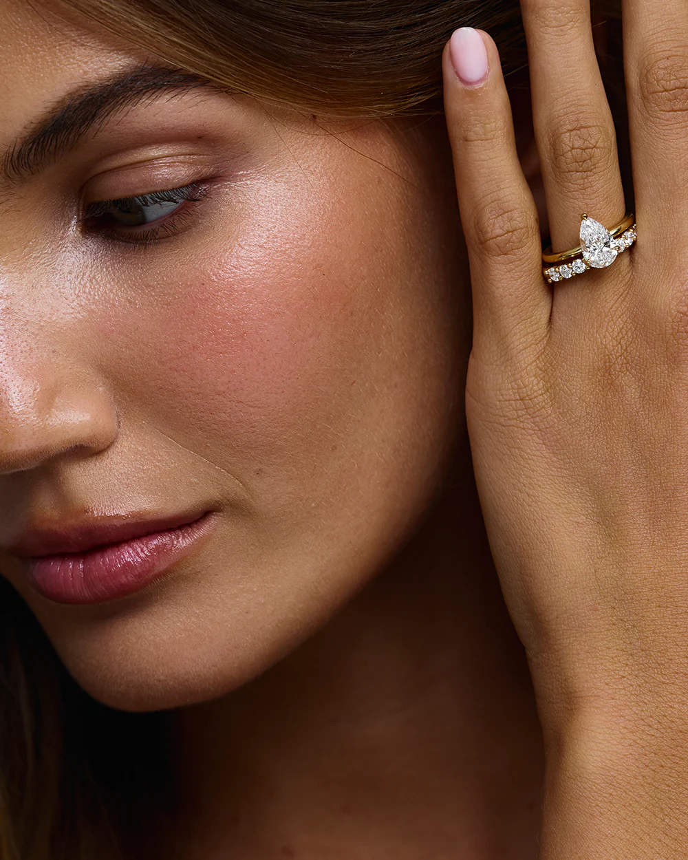 Erin 2.05ct Pear Diamond Solitaire Engagement Ring - Image 8