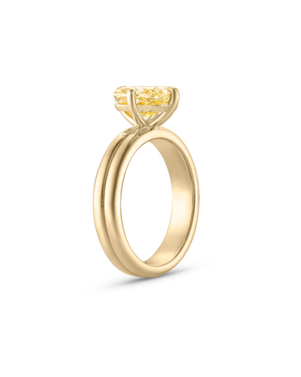 Esme 2.16ct Yellow Diamond Ring - Image 5