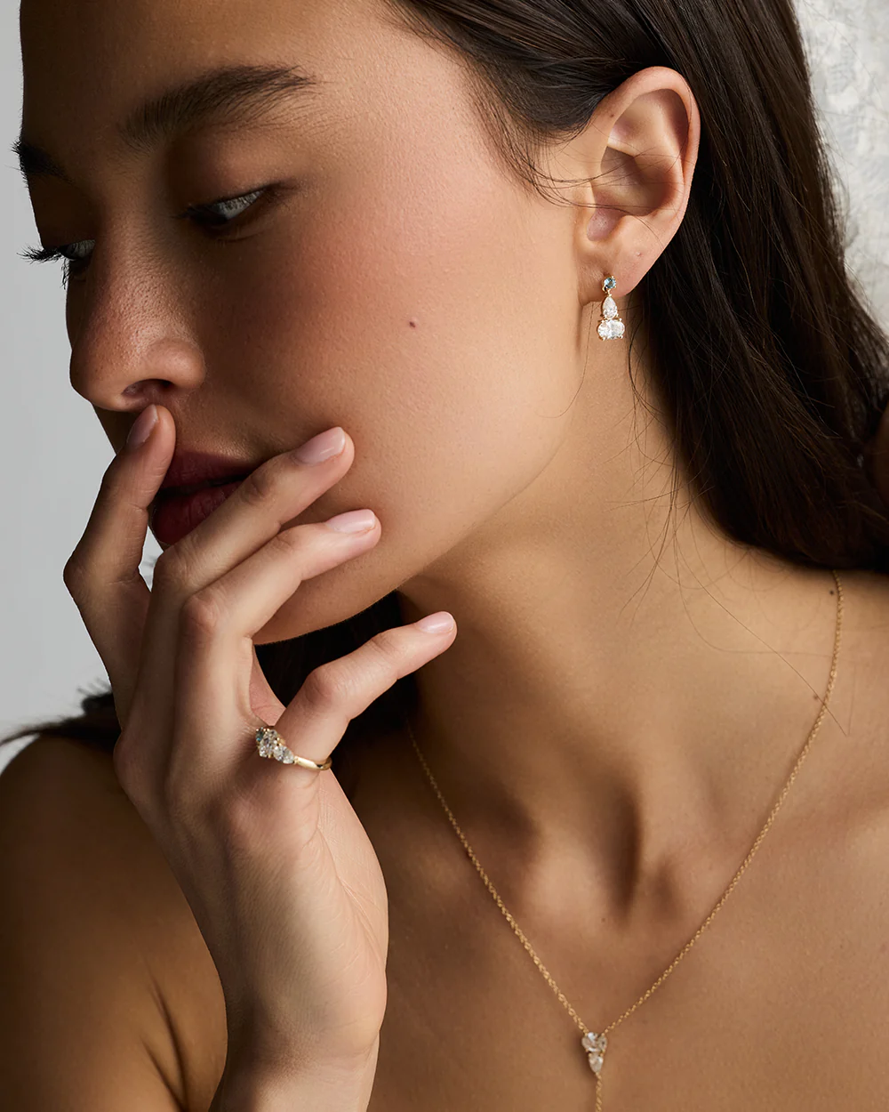 Iris Drop Earrings - Image 7