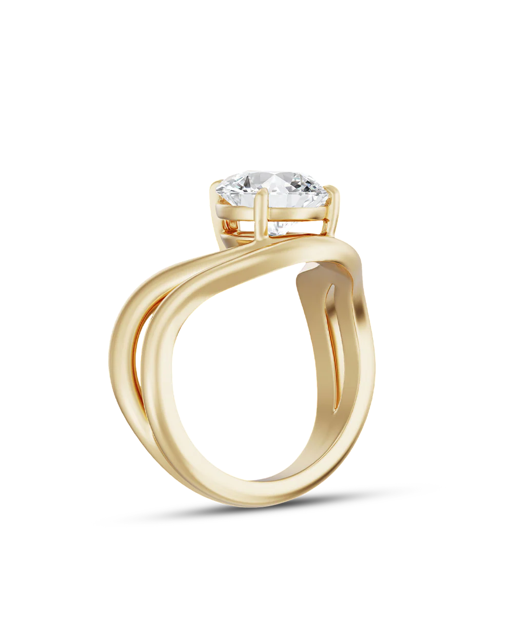 Leda 2.39ct Pear Diamond Engagement Ring - Image 9
