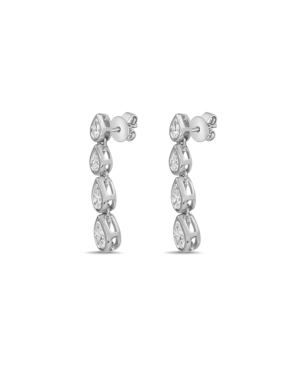 Lumiere Diamond Drop Earrings - Image 12