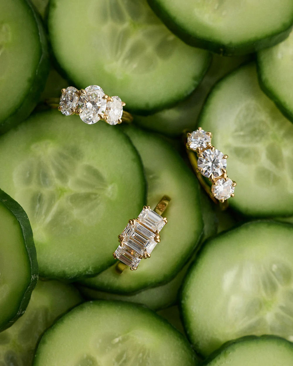 Portia 2ct Trilogy Engagement Ring - Image 5