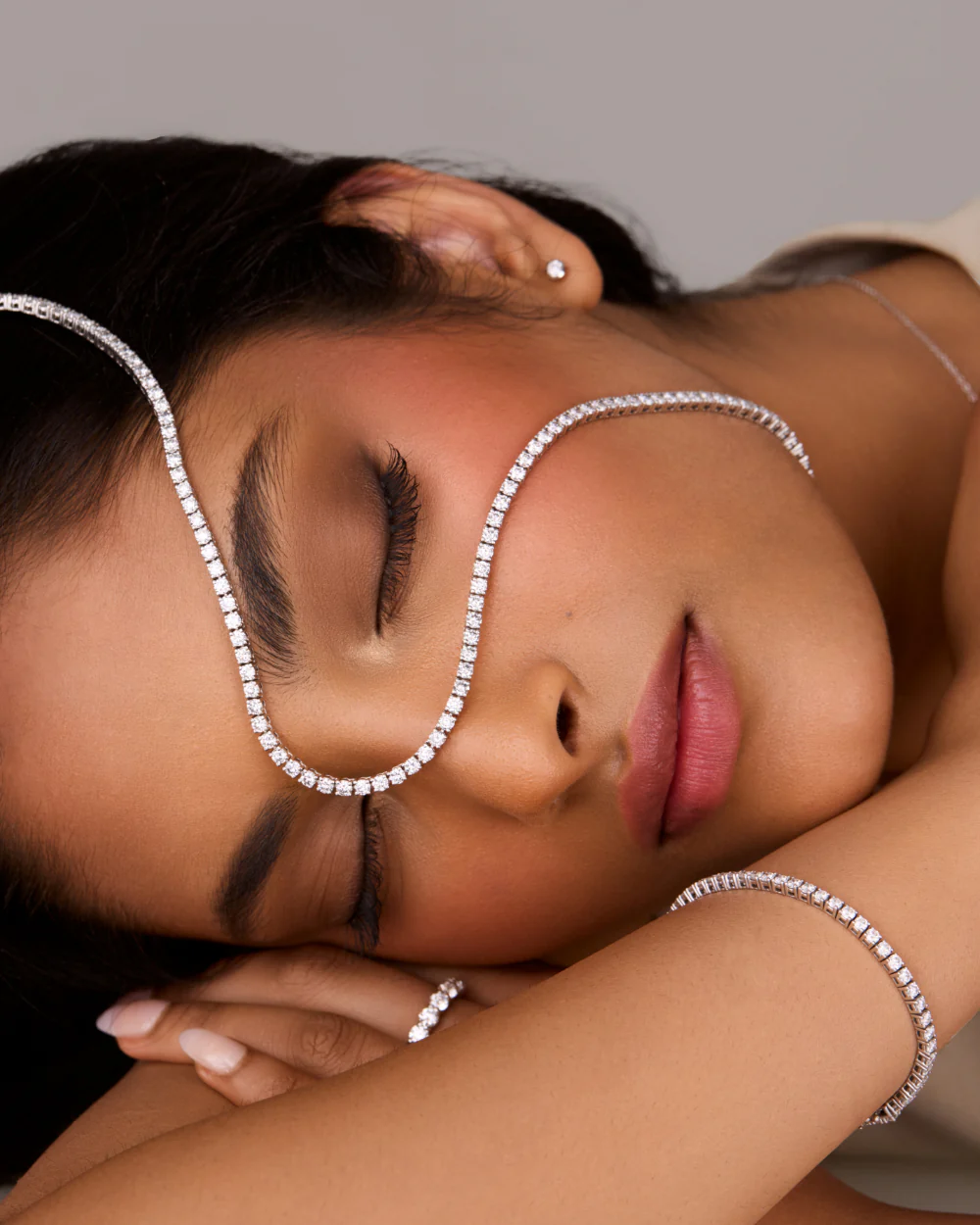 Tennis Bracelet - 18ct Gold - Image 10