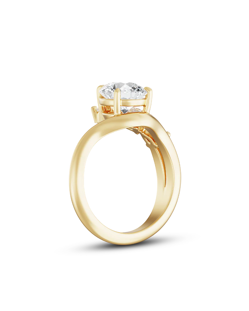 Yasmin 1.53ct Pear Diamond Ring - Image 12